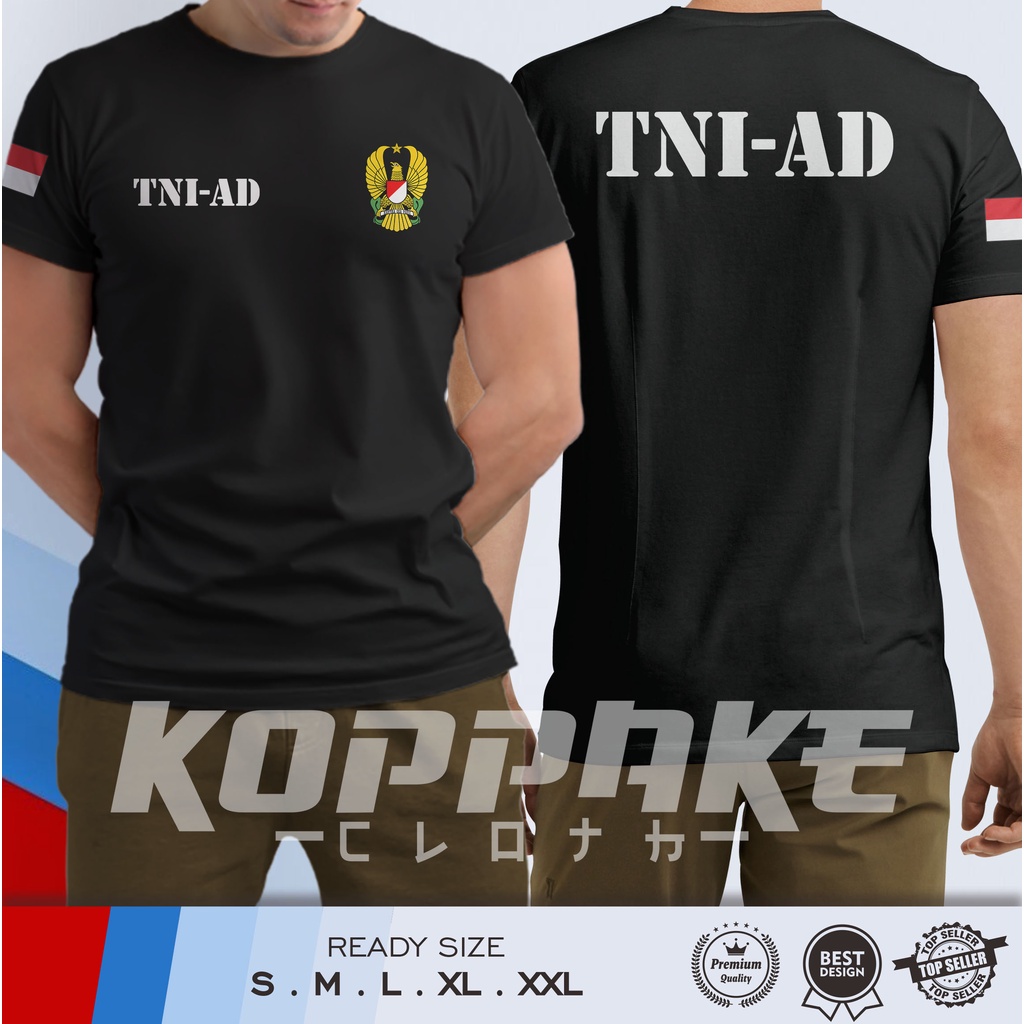 Kaos TNI AD Tentara Angkatan Darat Baju Distro