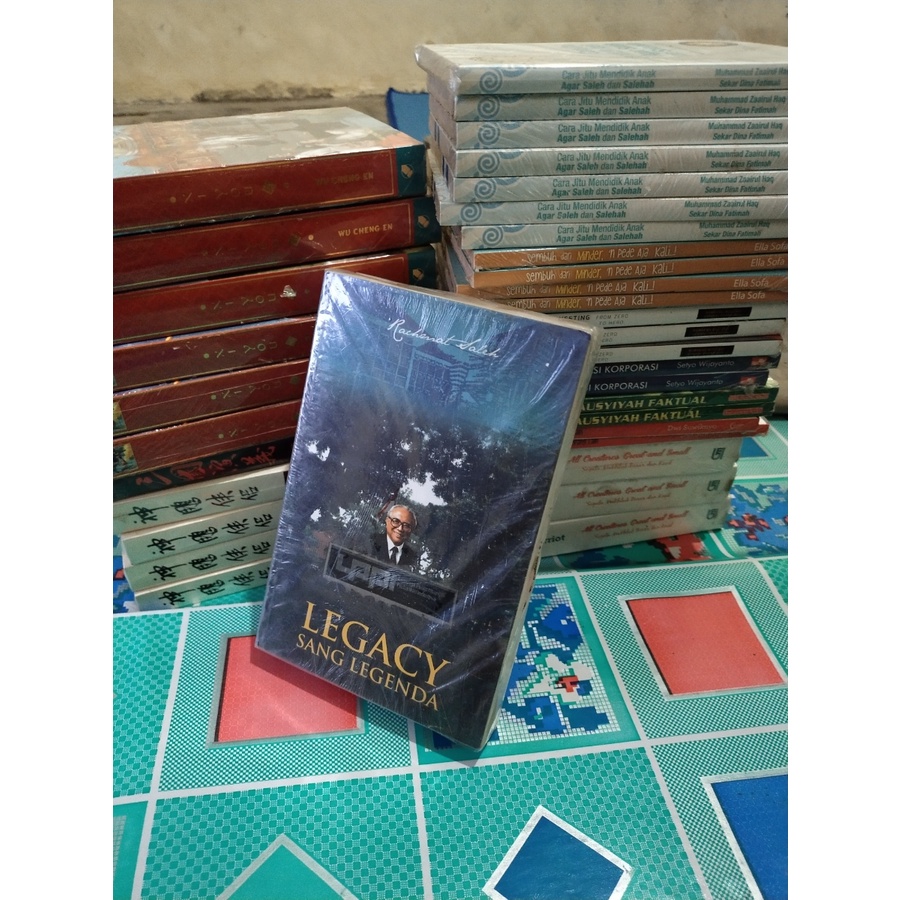 Buku Original Rachmat Saleh LEGACY SANG LEGENDA Yang nonpribumi dibantu yang pribumi dipacu
