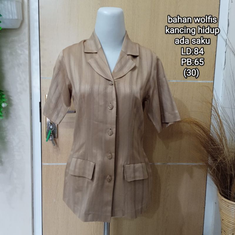 PRELOVED THRIFT KEMEJA WANITA // KEMEJA WANITA // PRELOVED KEMEJA // THRIIFT KEMEJA // THRIFT KEMEJA BEKAS-14