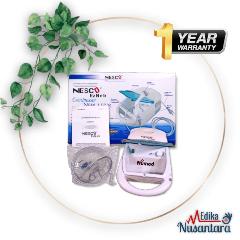 Nebulizer Compressor Original Nesco Ezneb / Alat Terapi Bantu Pernafasan Bergaransi