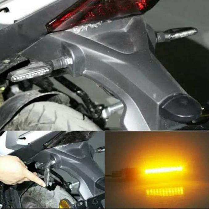 lampu sen running #lampu sein runing elastis tidak patah #sen motor #sen variasi