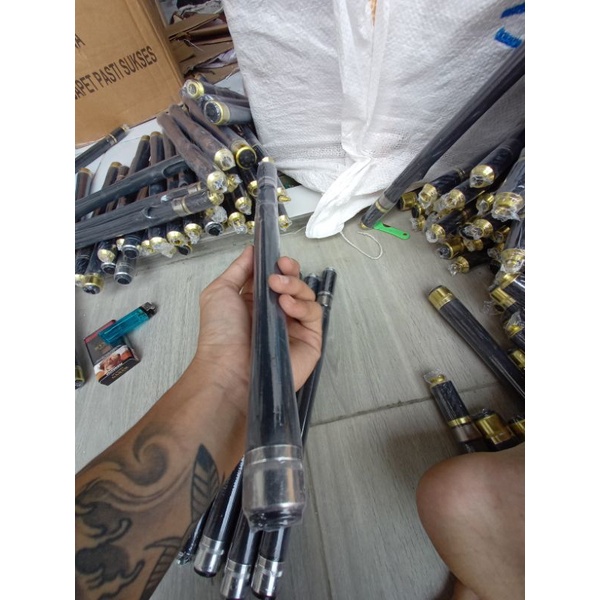 Reel Seat + Busa Eva Fuji Silver/Gold