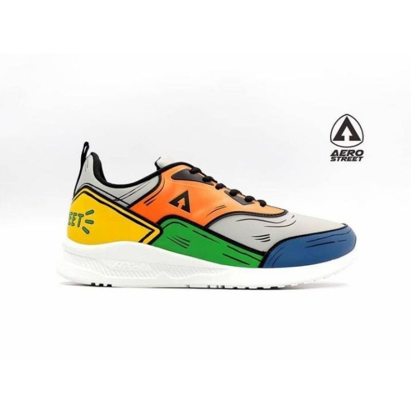 Aerostreet Cartoon 2D Orange Green