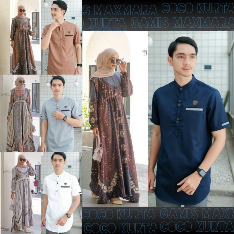 Gamis Couple Terbaru 2022 Gamis Busui Coco Kurta
