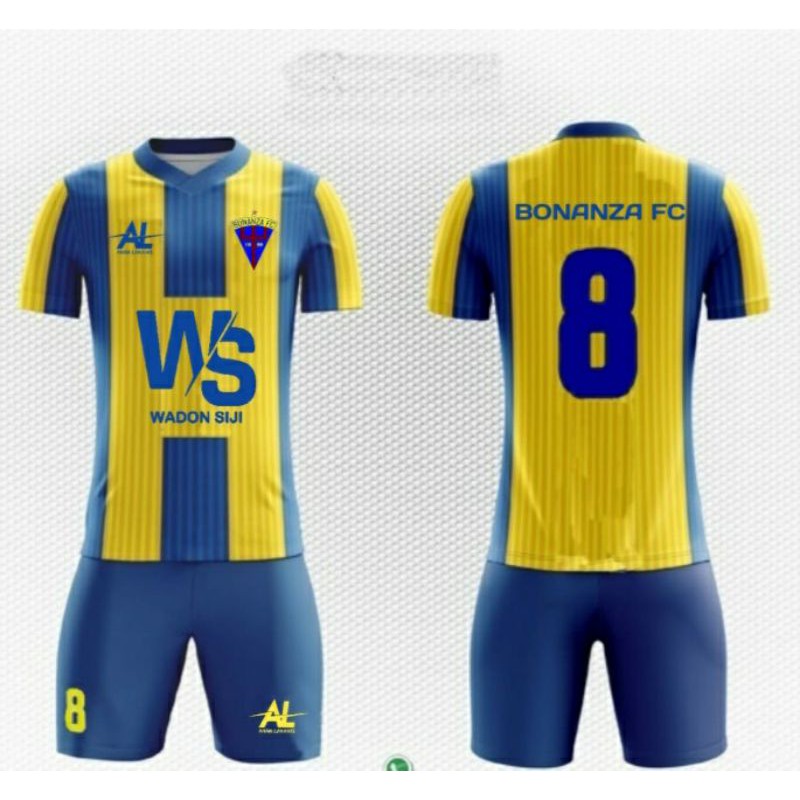 Desain Jersey Sepakbola / Futsal / Volu Jersey Custom