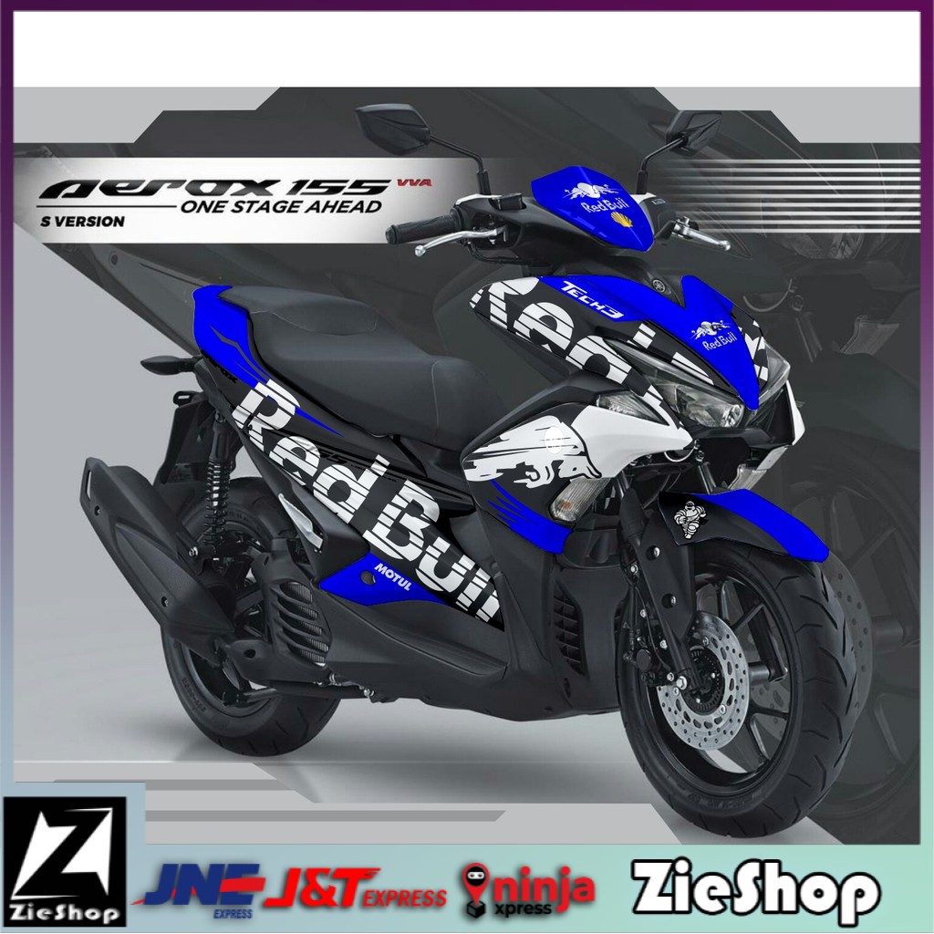 Striping aerox 155 Decal motor aerox full body Stiker motor variasi aerox 155