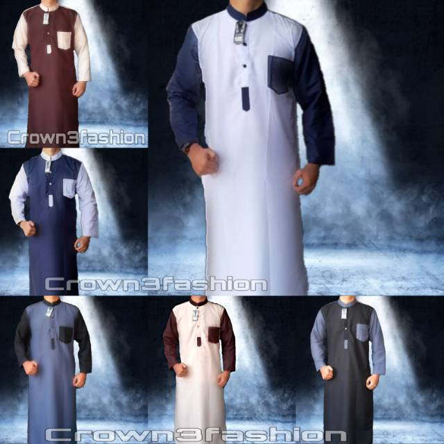 Jubah Saudi Terbaru / Gamis Pakistan terlaris √*