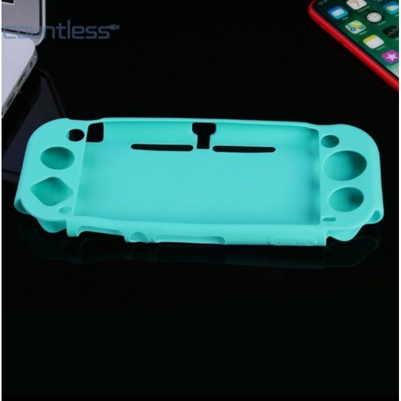 Case Silicon Nintendo Switch Lite Casing Silikon Biru Turquoise