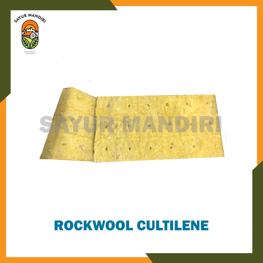 Rockwool Cultilene Hidroponik 18 Kotak