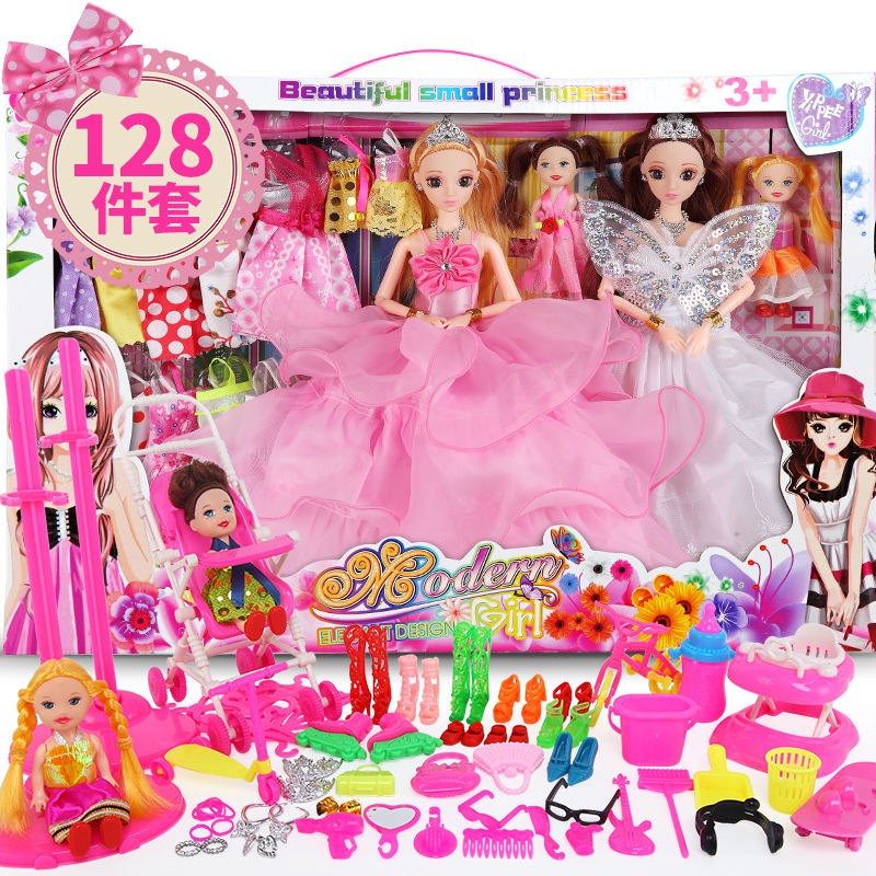 Mainan Set Boneka Barbie Dalam Kotak Besar untuk Hadiah Mainan Set Boneka Barbie Dalam Kotak Besar untuk Hadiah