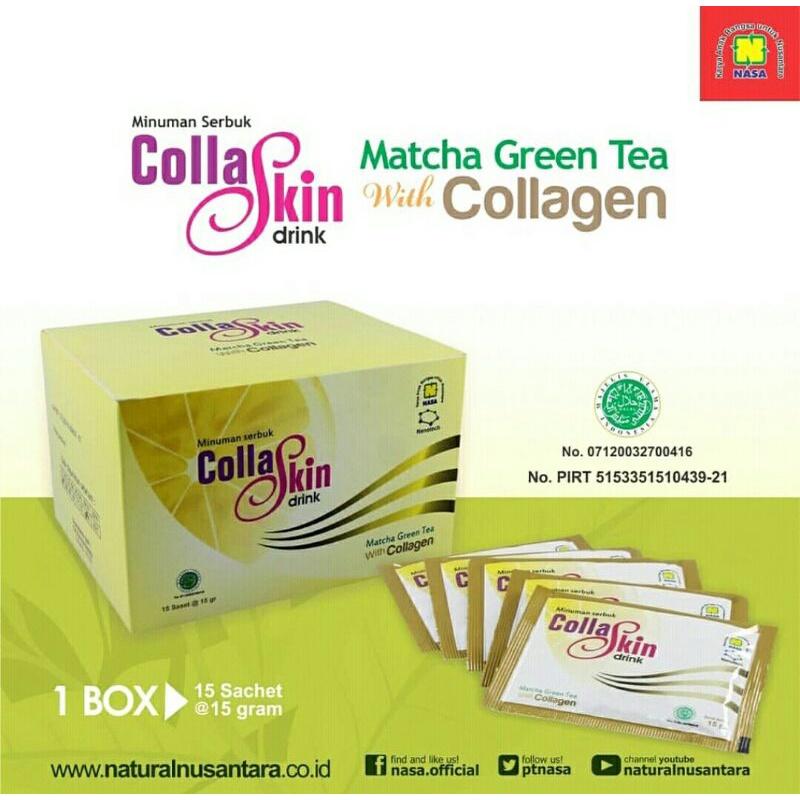 

COLLASKINDRINK (Minuman serbuk rasa lemon),ORIGINAL NASA