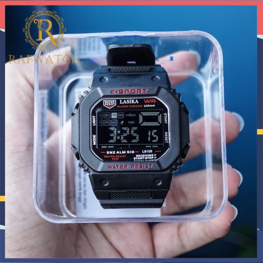 Jam Tangan Lasika L8109 Sport Digital Pria Water Resistant