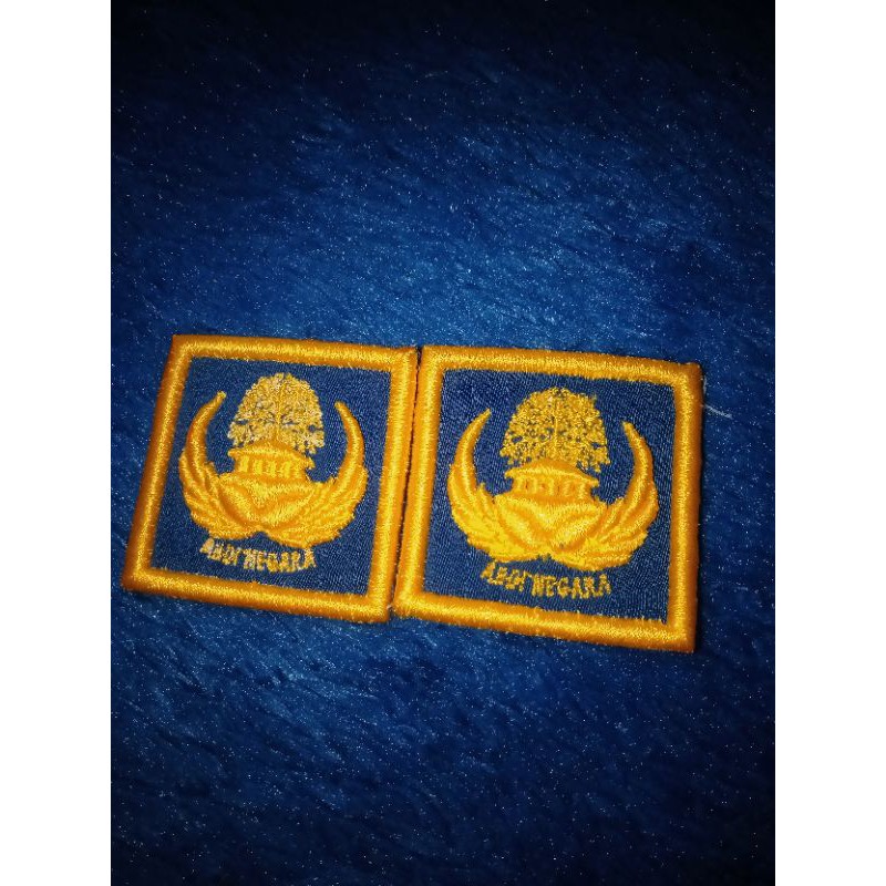 bordir timbul lambang korpri damkar