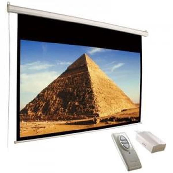 Screen Projector Motorized 84&quot; (213x213) Cm