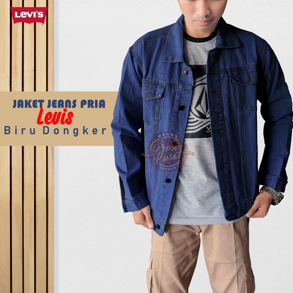 Jaket Jeans Merk LIVE S Premium Harga Termurah Ukuran M - XL