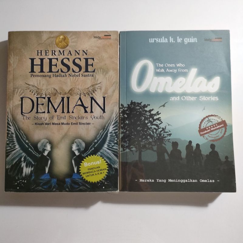 Preloved novel / buku BTS Demian Omelas