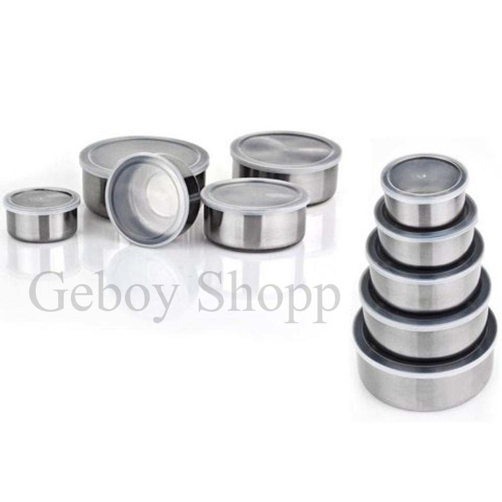 BEST SELLER Fresh Box susun 5 Stainless Steel Rantang Stainless Steel Elegant