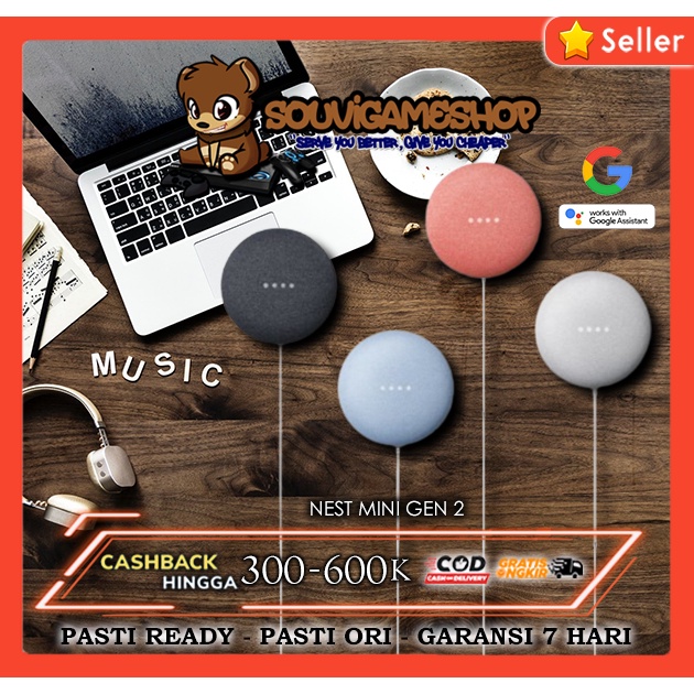 PALING MURAH  GOOGLE NEST MINI 2ND Generation (HOME MINI 2ND GEN)