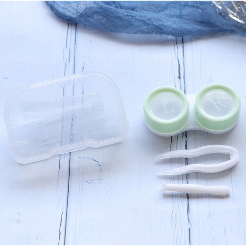 Tempat Softlens kecil isi 1 case / Travel kit Lenscase