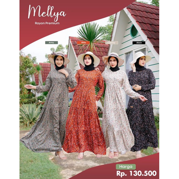 GAMIS MELLYA ORI BY GHINA FASHION