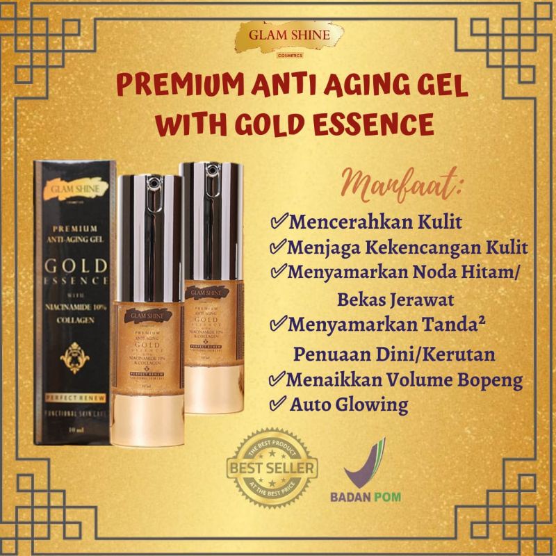 Gold Essence serum Glamshine Cosmetics