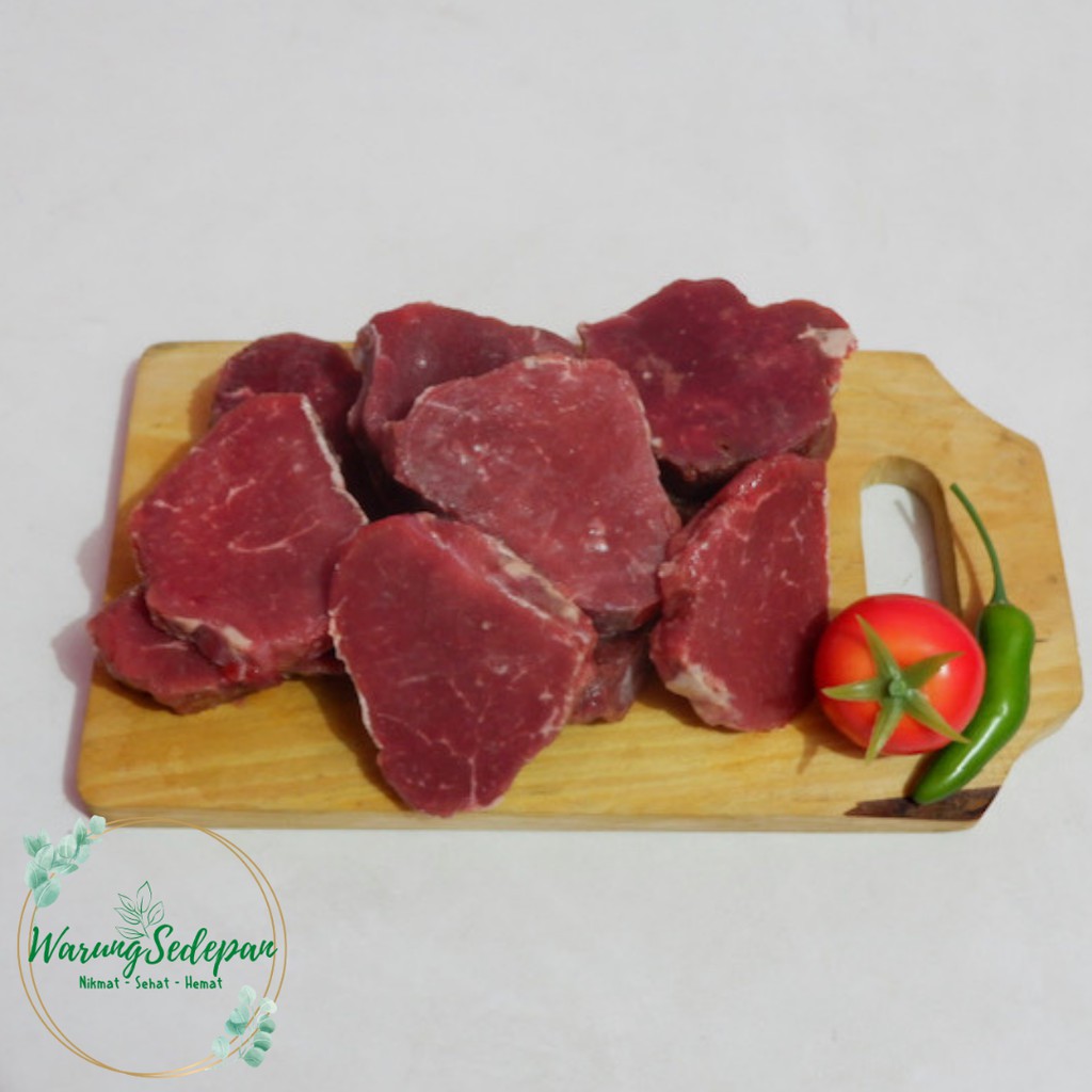 

Daging Rendang Beku 500gr Daging Bagian Paha Daging Semur Daging Frozen Food Cikarang