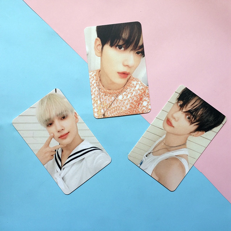 5pcs / Set Kartu Foto Lomo Kpop TXT The Chaos Chapter: FREEZE Untuk Koleksi Fans