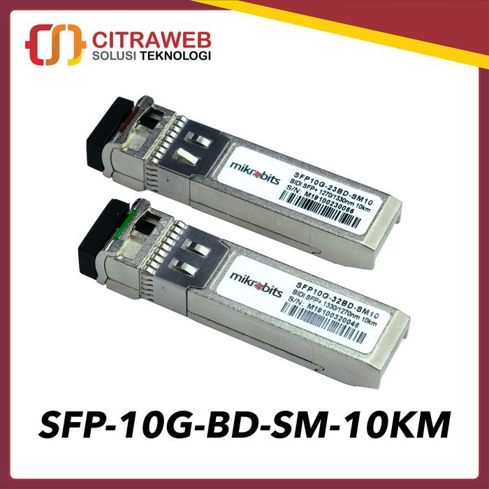 Mikrobits SFP+ Transceiver SFP-10G-BD-SM-10KM | SFP 10G BD SM 10KM