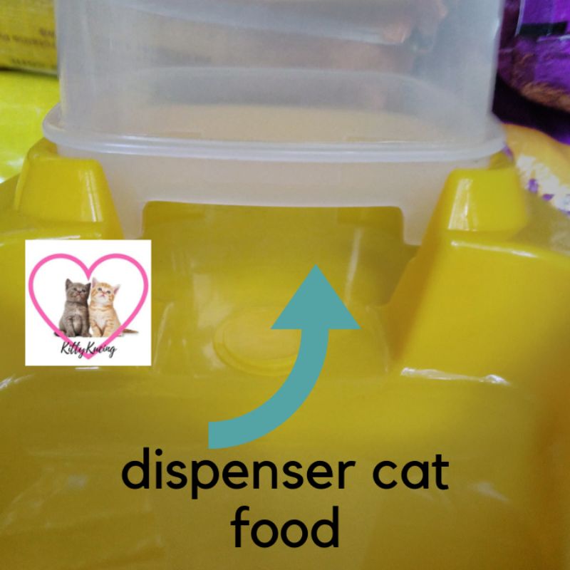 Dispenser Air Dan Makanan Kucing Anjing 1.5 Liter