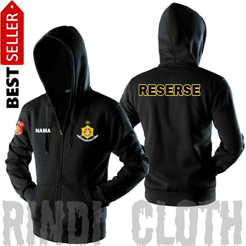 JAKET POLISI / JAKET SWEATER RESERSE