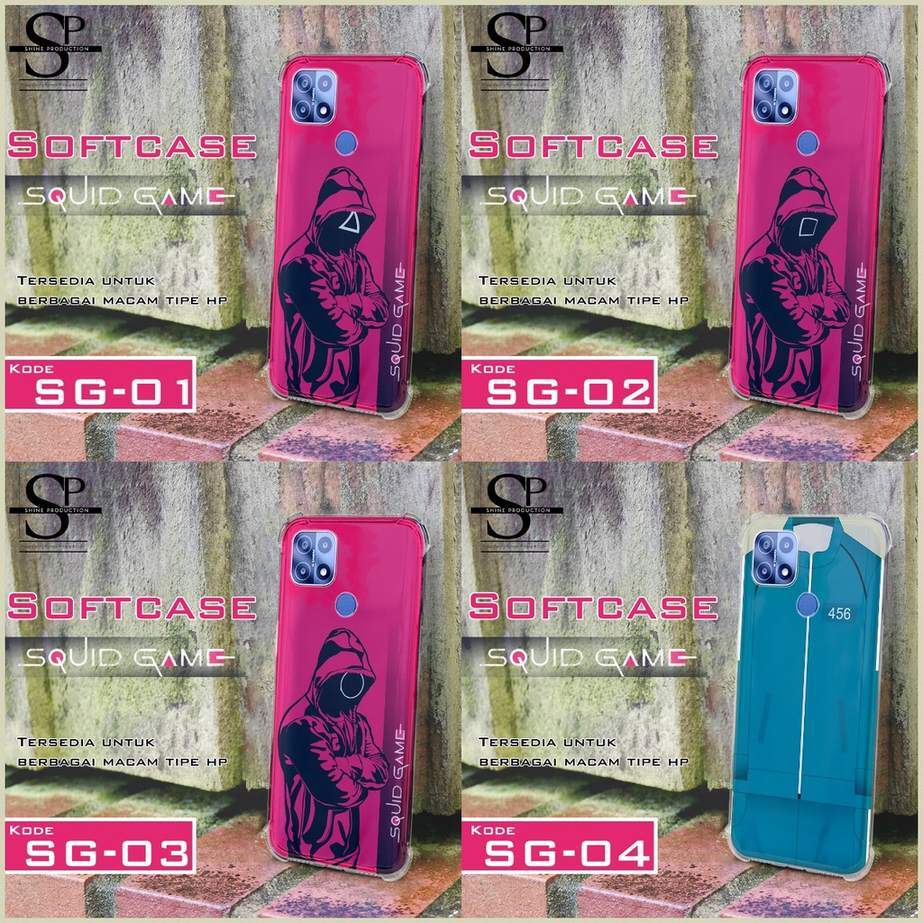 Softcase Anticrack Squid Game All Tipe HP