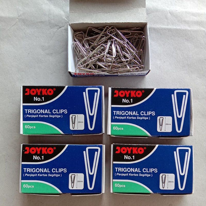 

Paper clip JOYKO no1 dijual 2 pak