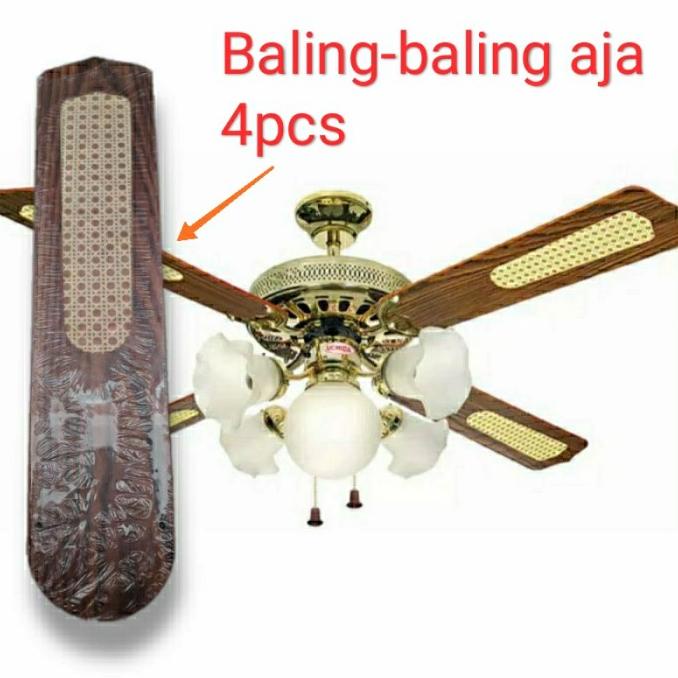 Best Product!!! Baling-Baling Lampu Hias Kipas Angin Plafon Gantung Clasic Multi Merek / BALING BALI