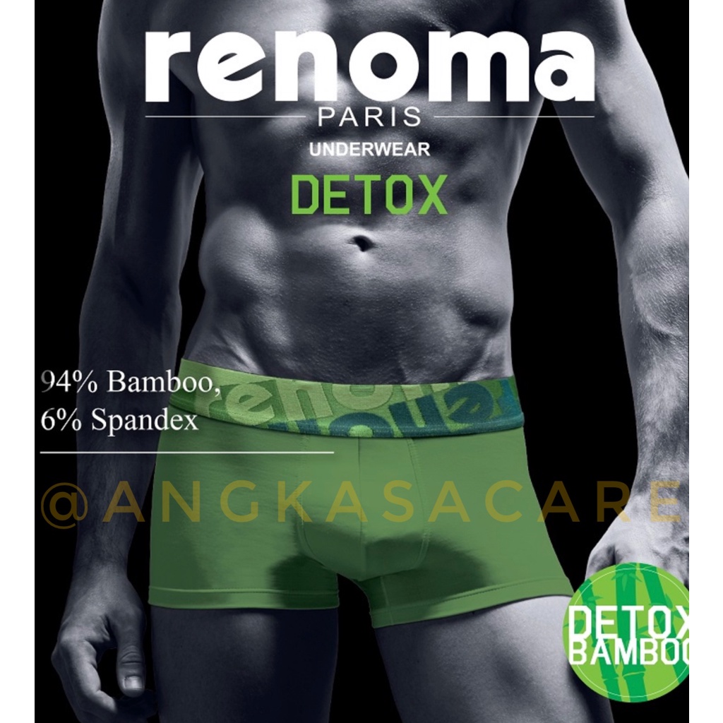 RENOMA DETOX TRUNK RENOMA DETOX / CELANA DALAM PRIA RENOMA DETOX BAMBOO / RENOMA BAMBOO DETOX
