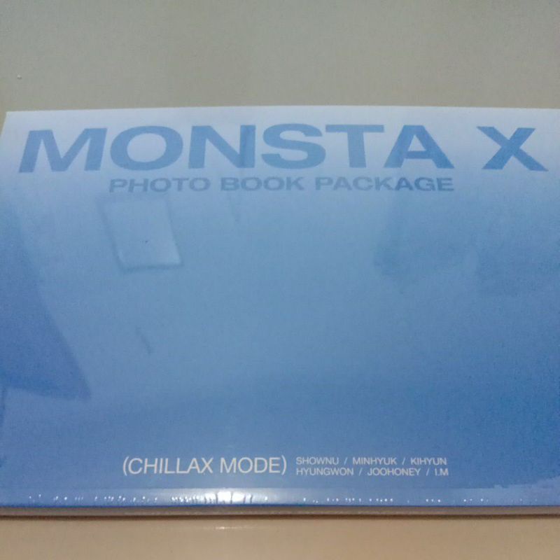Monsta X Photobook Chillax Mode Set Member
