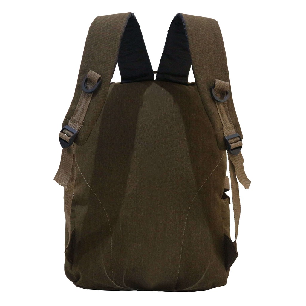 Jual Tas Ransel Backpack Fashionable Kanvas Distro Keren Gaul Macho Pria Wanita Sekolah Travelling