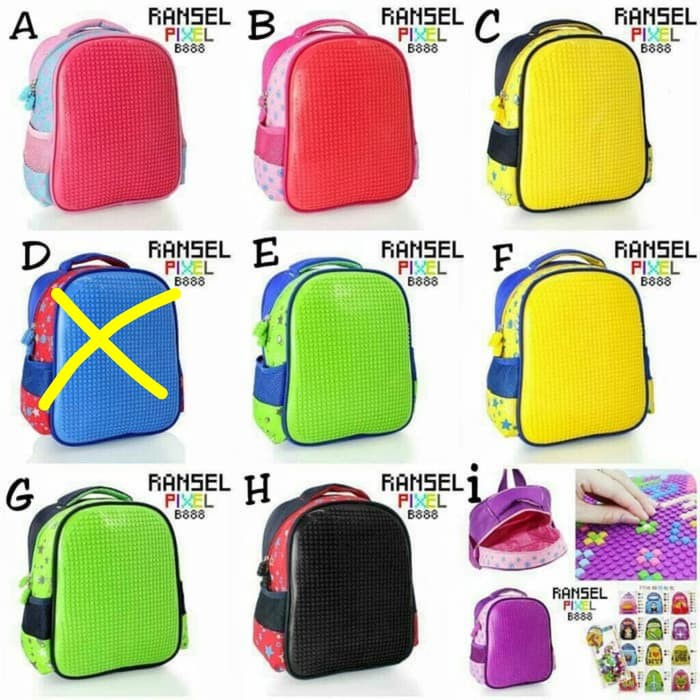 TasSekolah TasAnak TasPunggungAnak TasAnakCowok TasAnakCewek  WE7KD4 "Tas Ransel Lego/ Tas Anak TK/