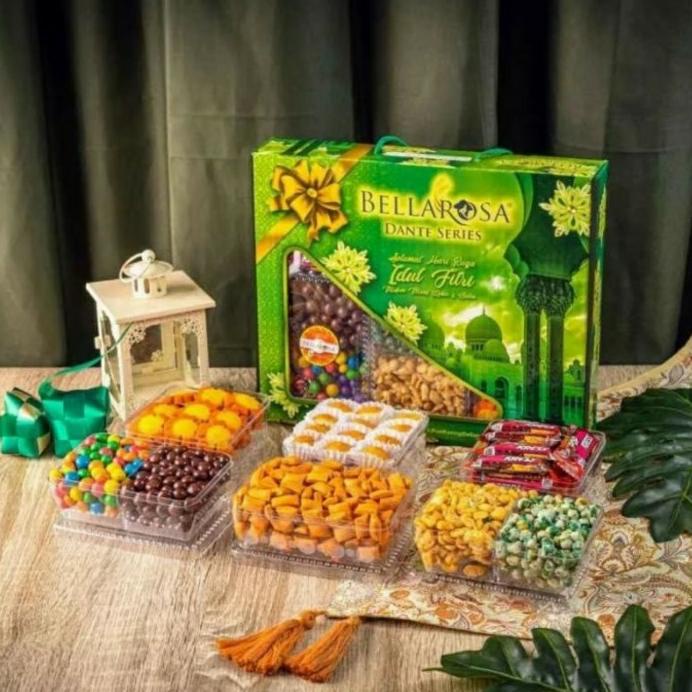 

Parcel Lebaran Bellarosa Dante Hampers Kue Kering Idul Fitri Grosir Hot!!!R30F