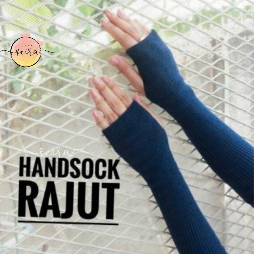 [BISA COD] Hand Sock / Handsock / Manset Rajut