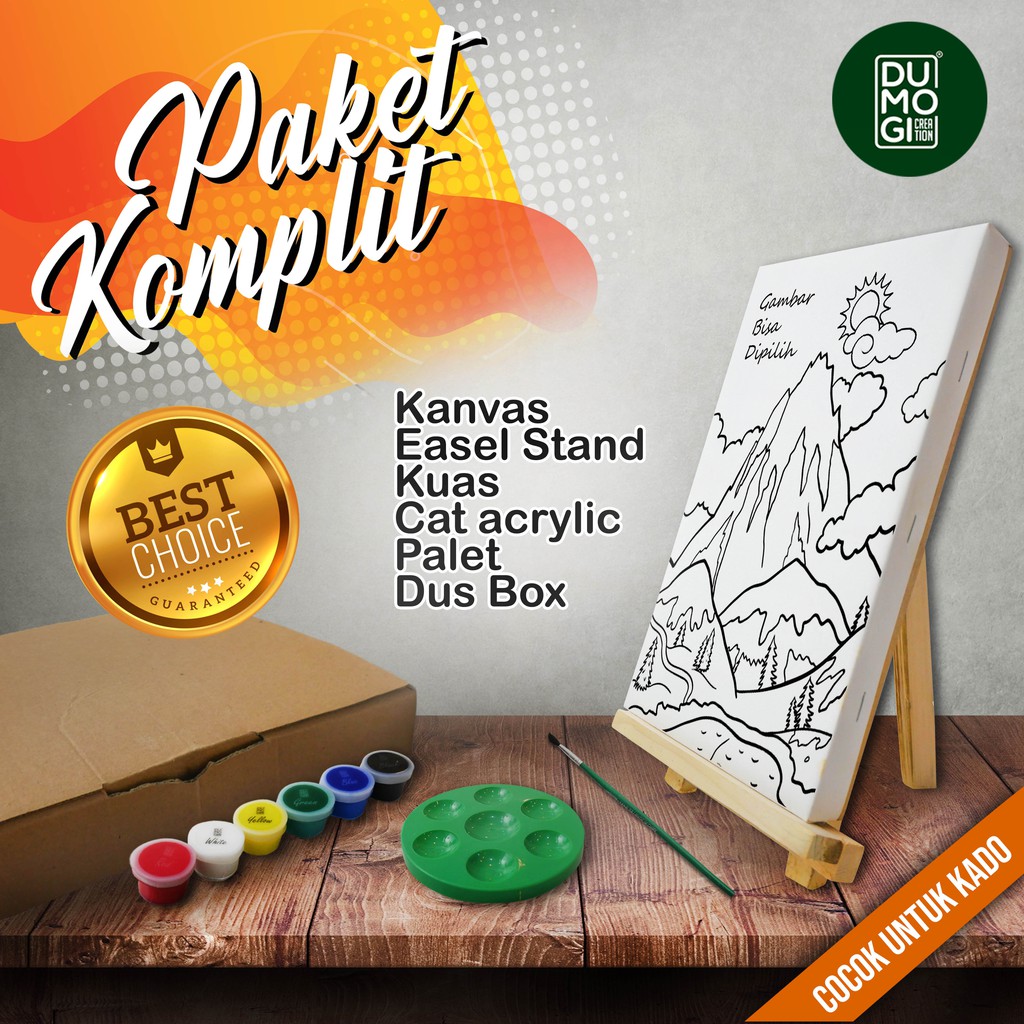 

Kanvas Lukis Mewarnai Kanvas Sketsa Anak - Anak Versi 2 PAKET KOMPLIT All in 1