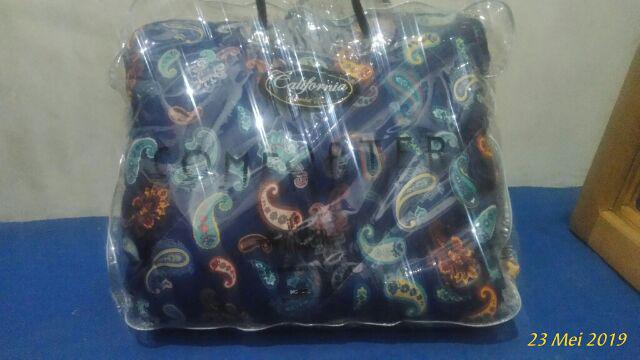 Promo Bedcover Saja California 200x200 Balena Mickey Geo Mirah Rosea - King 180 Queen 160 Bc