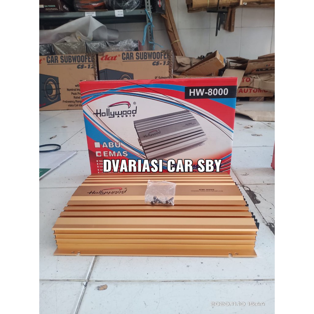 HOLLYWOOD POWER AUDIO 4 CHANEL / POWER SOUND HOLLYWOOD