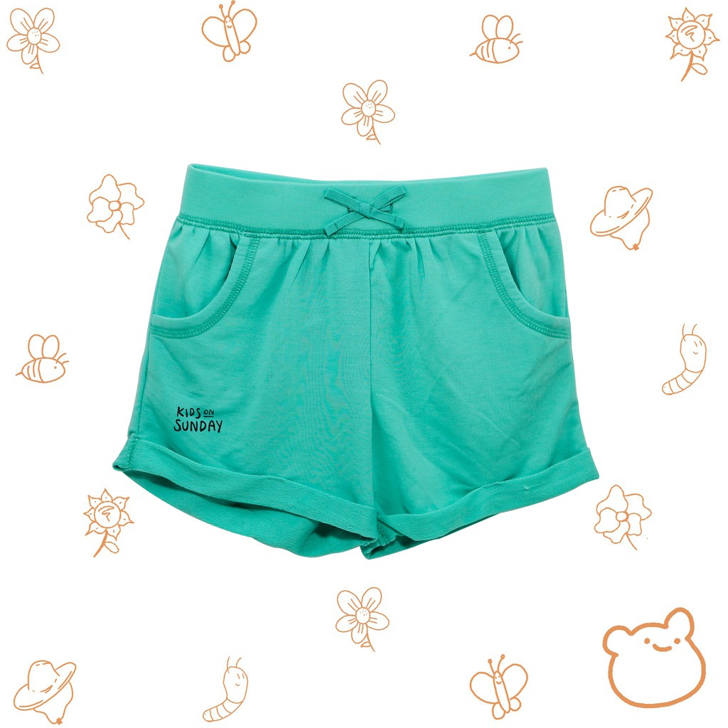 CELANA PENDEK ANAK PEREMPUAN OLD NAVY - HIJAU TOSCA