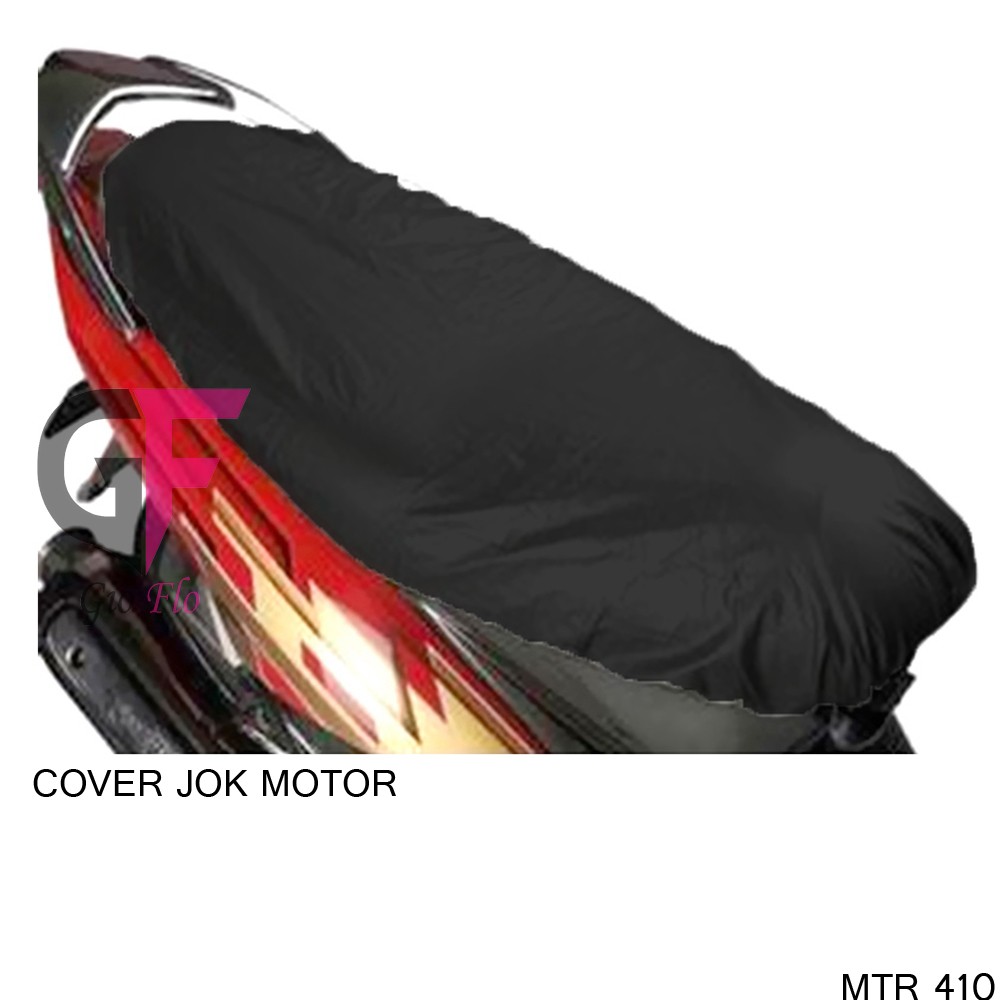 GIOFLO Cover Jok Motor Keren Black / MTR 410