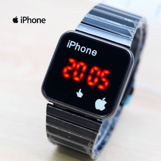 jam tangan apple watch touch digital / jam tangan iphone touch murah / jam iphone digital 5 warna