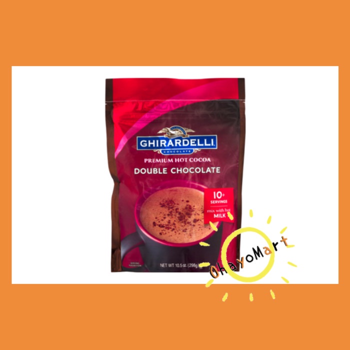 

Ghirardelli Double Chocolate Choco Powder Premium Drink 298g