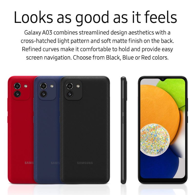 Samsung Galaxy A03 3/32GB - A03 4/64GB - A03 4/128GB Garansi Resmi SEIN-3