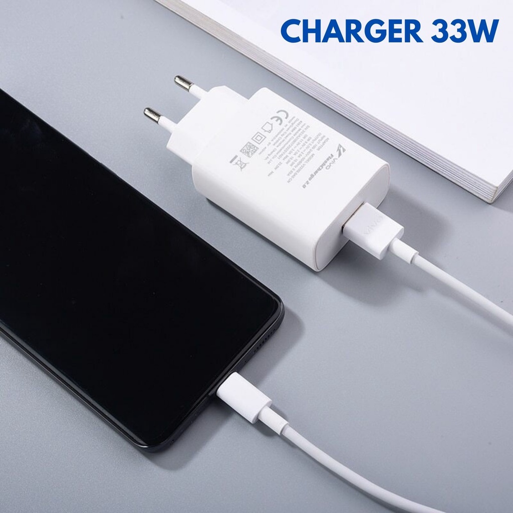 Charger Casan Vivo X60 33W - Fast Charging Micro USB / Type C