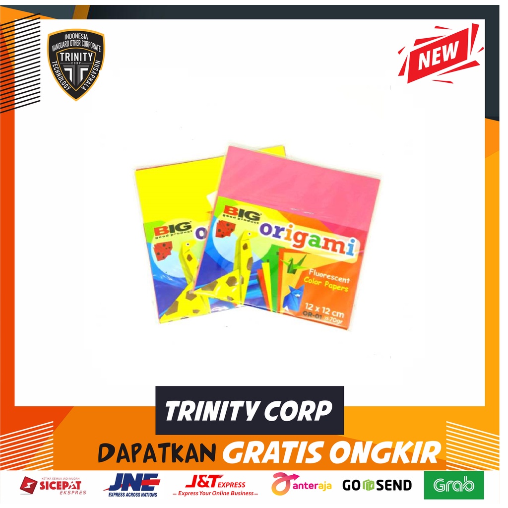 

Kertas Lipat / Kertas Origami 12x12 cm isi 20 Lembar
