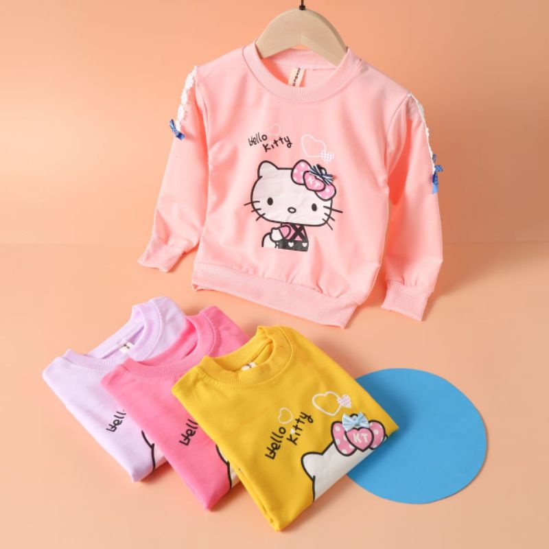 ￼Switer Anak Import 6-12Tahun/Kaos Anak Tangan Panjang/Sweater Anak Perempuan Import